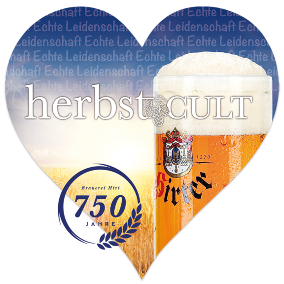 Hirter Brauerei News HirterHerbstCULT Herz