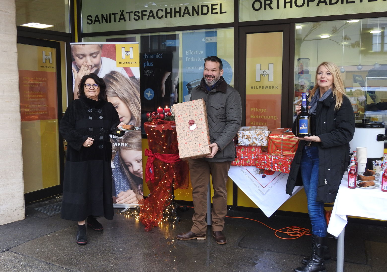 Hirter Brauerei News Hilfswerk Weihnachten