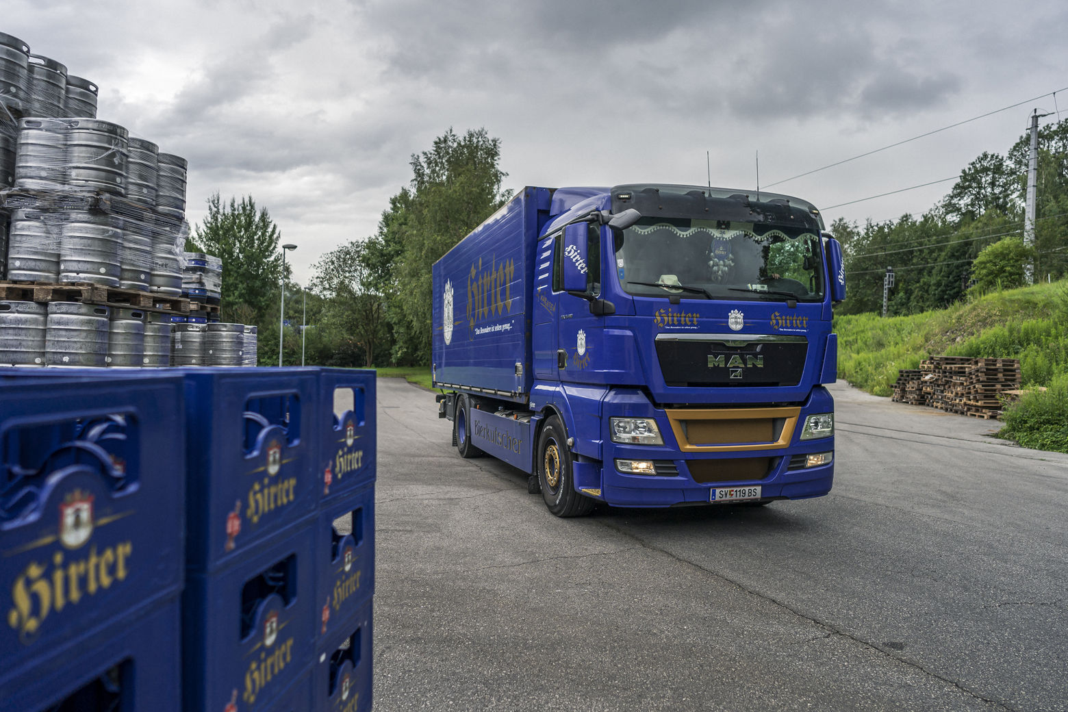 Hirter Logistik LKW