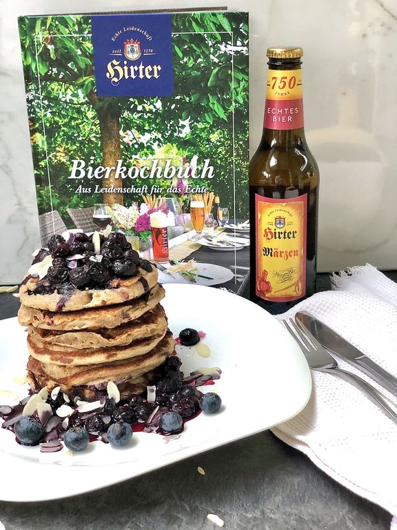 Hirter Brauerei News Pancakes Kochbuch Maerzen