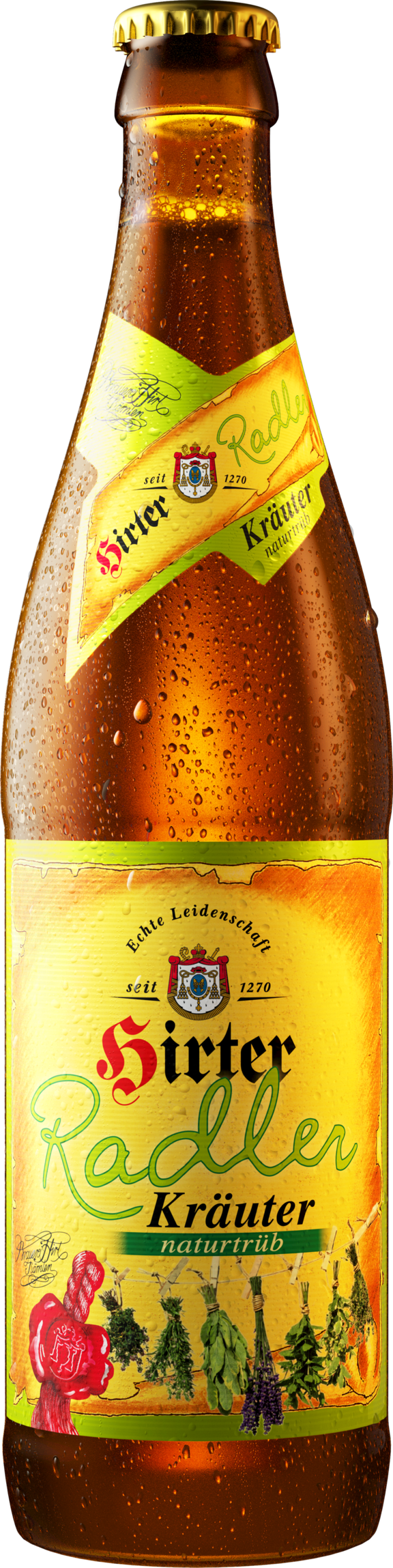 Hirter Kraeuter Radler 05l Flasche