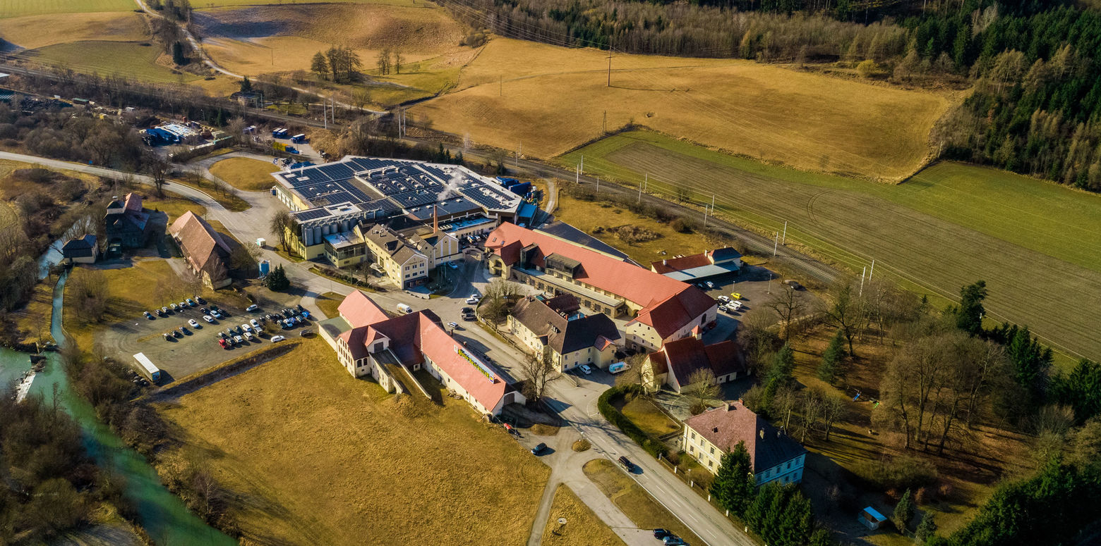 Brauerei Hirt Photovoltaik Wasserkraft