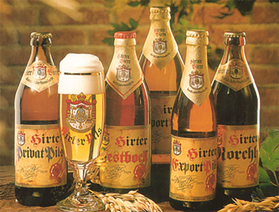 Brauerei Hirt Flaschen Geschichte
