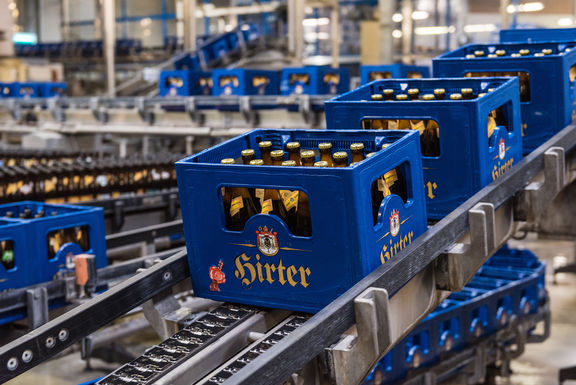 Hirter Produktion Brauereibesichtigung