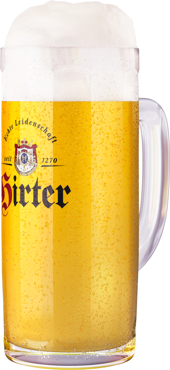 Hirter Kraeuter Radler Glas