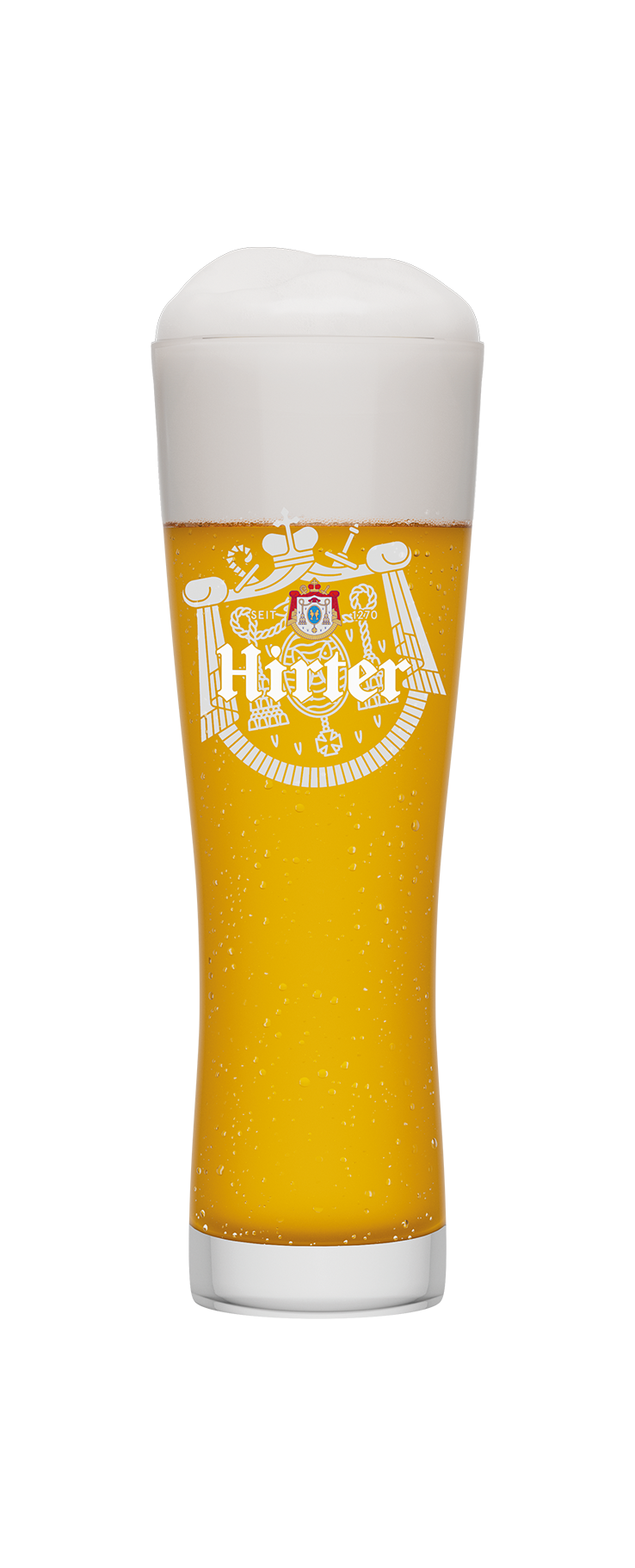 Hirter Weizen im Glas